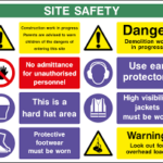 A3 Construction Safety Signage