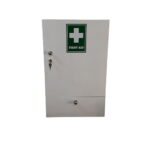 Wall mounted first aid box