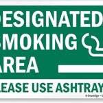 Designated Smoking Area
